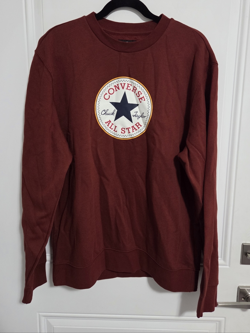 NWT - Converse Men's Logo Print Sweatshirt - Size M